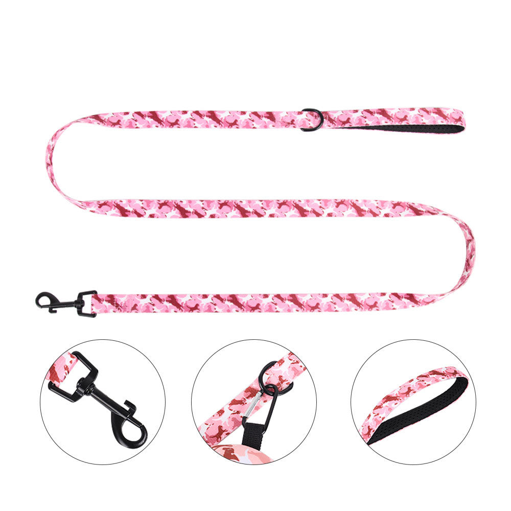Arnes con estampado rosa