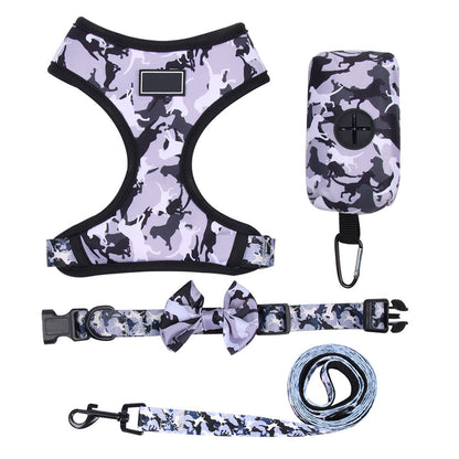 Arnes con estampado rosa